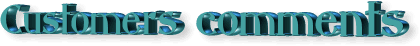 Customer comments text image
