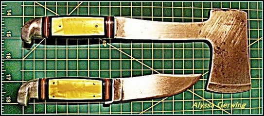 Hatchet-blade combo-before