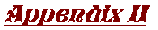Appendix II