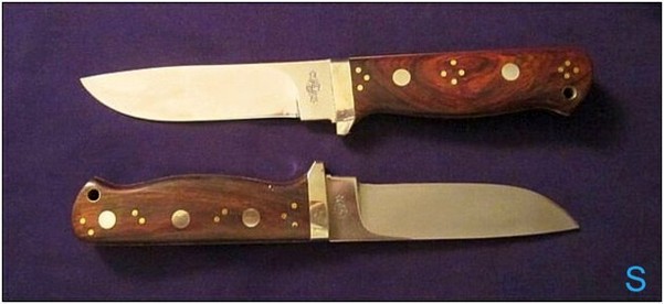 Drop point hunter knives - all done